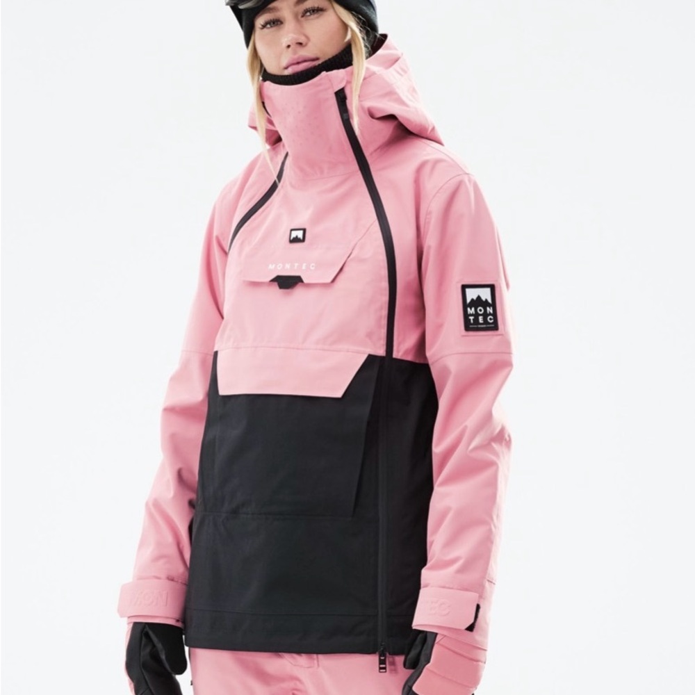 Montec Doom Women's Pink and Black Ski Jacket